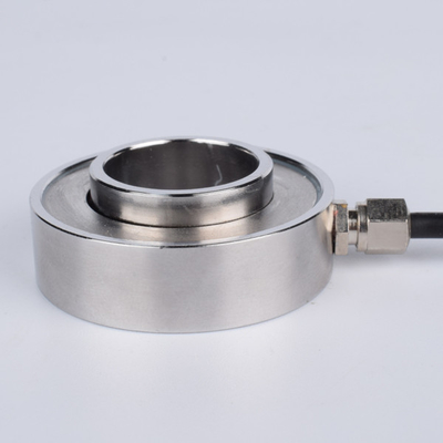 5-50kn स्टेनलेस स्टील लघु बल सेंसर 1.5 ± 10% एमवी / वीरिंग फोर्स सेंसर